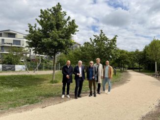 Kastel: Neue Fuß und Radwege verbinden Helling Höfe direkt mit der Rheinpromenade