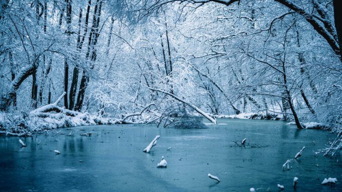 Wiesbaden warnt vor Betreten gefrorener Gewässer wegen Einsturzgefahr Wiesbaden warnt vor Betreten gefrorener Gewässer wegen Einsturzgefahr